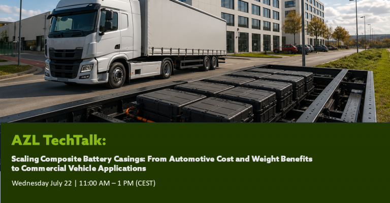 Lightweight TechTalk “Scaling Composite Battery Casings”