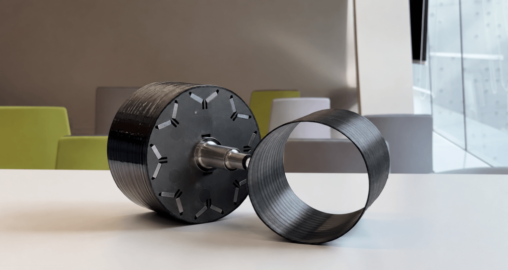 Rotor Sleeve on a Table